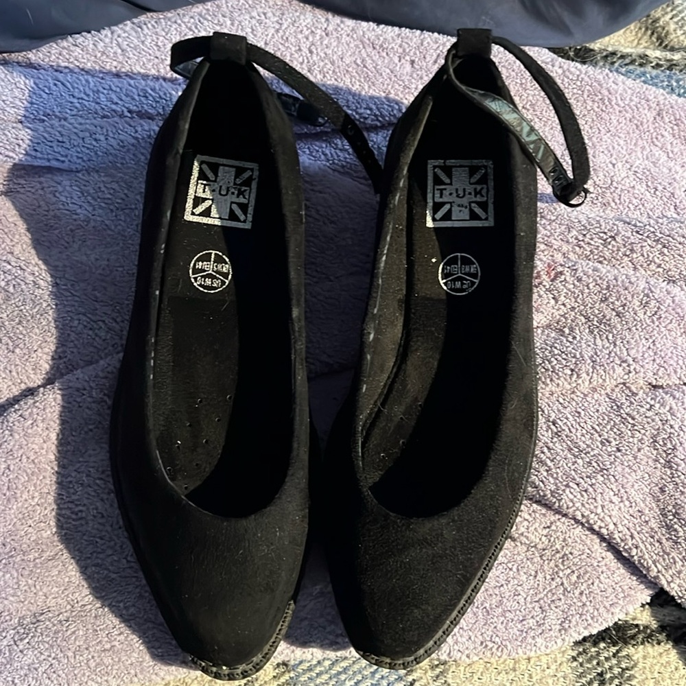 T.U.K Pointed Ballet Ankle-Strap Creeper